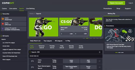 comeon csgo betting